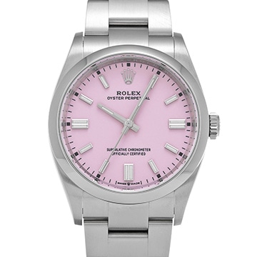 ロレックス オイスターパーペチュアル 36 126000 キャンディピンク メンズ 時計 【中古】【wristwatch】