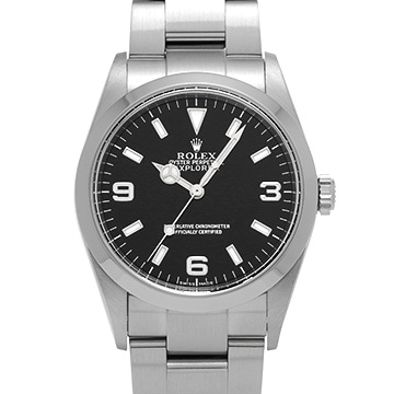 ロレックス エクスプローラー 114270 ブラック メンズ 時計 【中古】【wristwatch】