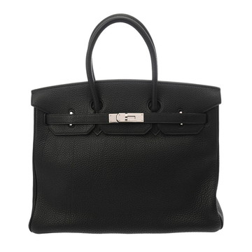 エルメス バーキン 35 ブラック トゴ ユニセックス バッグ 【中古】【bag】