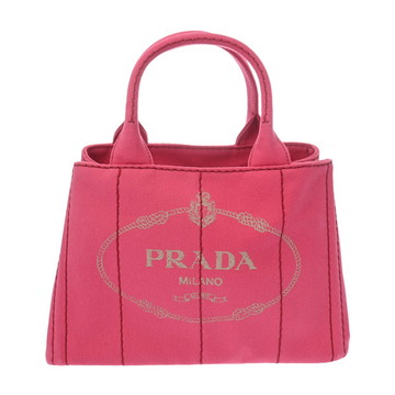 プラダ カナパ カナパ トート ピンク 1BG439 キャンバス レディース バッグ 【中古】【bag】