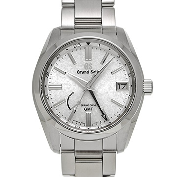 グランドセイコー スプリングドライブ GMT SBGE279 シルバー メンズ 時計 【中古】【wristwatch】
