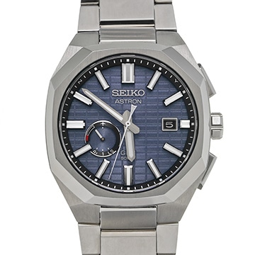 セイコー アストロン ネクスター SBXD013 ブルー メンズ 時計 【中古】【wristwatch】