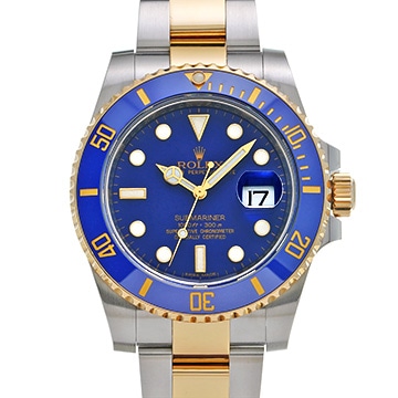 ロレックス サブマリーナ デイト 116613LB ブルー メンズ 時計 【中古】【wristwatch】