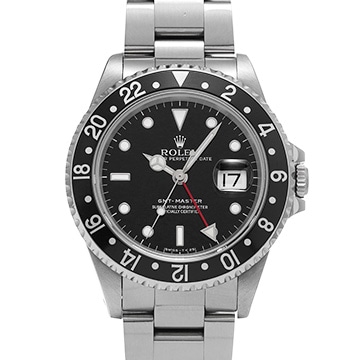 ロレックス GMTマスター 16700 ブラック メンズ 時計 【中古】【wristwatch】