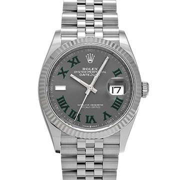 ロレックス デイトジャスト 36 126234 スレート メンズ 時計 【中古】【wristwatch】