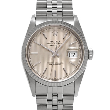 ロレックス デイトジャスト 16234 シルバータペストリー メンズ 時計 【中古】【wristwatch】
