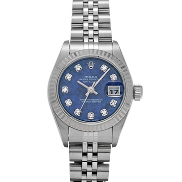 ロレックス デイトジャスト 79174G ソーダライト/ダイヤモンド レディース 時計 【中古】【wristwatch】