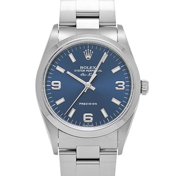 ロレックス エアキング 14000 ブルー メンズ 時計 【中古】【wristwatch】