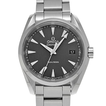 オメガ シーマスター アクアテラ クォーツ 231.10.39.60.06.001 グレー メンズ 時計 【中古】【wristwatch】