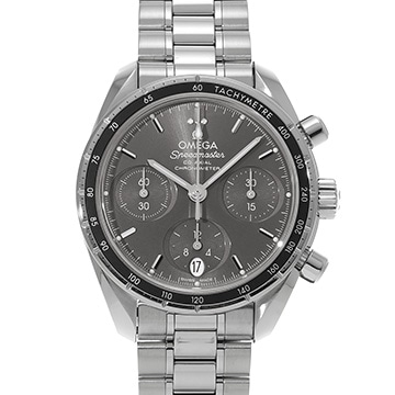 オメガ スピードマスター デイト 324.30.38.50.06.001 グレー メンズ 時計 【中古】【wristwatch】