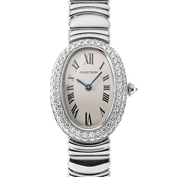 カルティエ ベニュワール 1955 シルバー レディース 時計 【中古】【wristwatch】