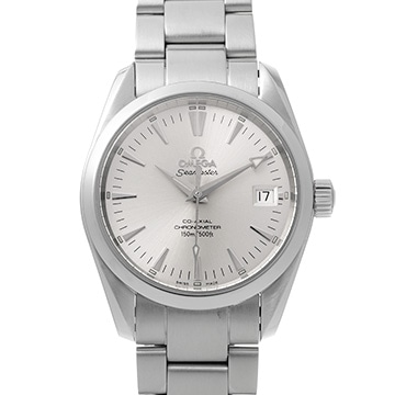 オメガ シーマスター アクアテラ 2504.30 シルバー メンズ 時計 【中古】【wristwatch】