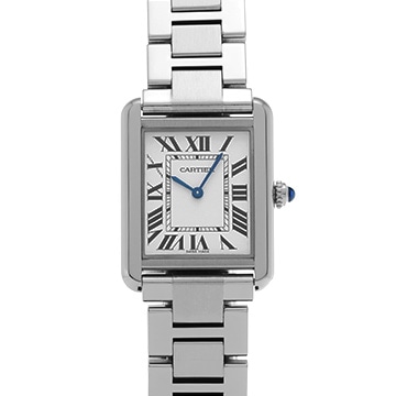 カルティエ タンク ソロ SM W5200013 シルバー レディース 時計 【中古】【wristwatch】