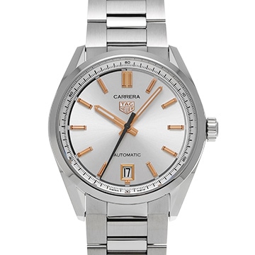 タグ ホイヤー カレラ キャリバー7 デイト WBN2310.BA0001 シルバー メンズ 時計 【中古】【wristwatch】