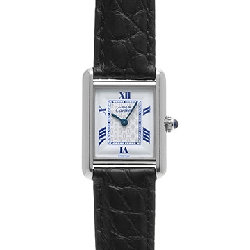 カルティエ マスト タンク M W1014054 ホワイト レディース 時計 【中古】【wristwatch】