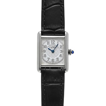 カルティエ マストタンク SM W1014254 ホワイト レディース 時計 【中古】【wristwatch】