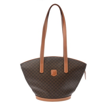 セリーヌ マダム柄 トートバッグ ブラウン PVC/レザー レディース バッグ 【中古】【bag】