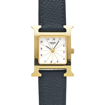 エルメス Hウォッチ HH1.201 ホワイト レディース 時計 【中古】【wristwatch】