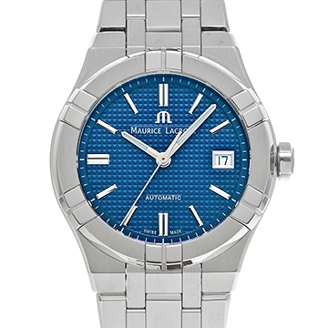 モーリス ラクロア アイコン オートマティック AI6007-SS002-430-1 ブルー メンズ 時計 【中古】【wristwatch】