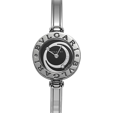 ブルガリ ビーゼロワン BZ22S ブラック/ダイヤモンド レディース 時計 【中古】【wristwatch】