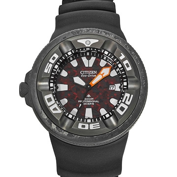 シチズン プロマスター　ゴジラモデル BJ8059-03Z レッド メンズ 時計 【中古】【wristwatch】
