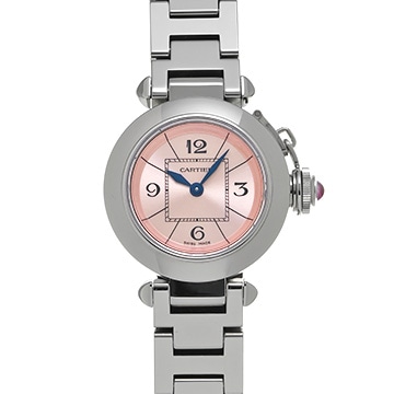 カルティエ ミスパシャ W3140008 ピンク レディース 時計 【中古】【wristwatch】