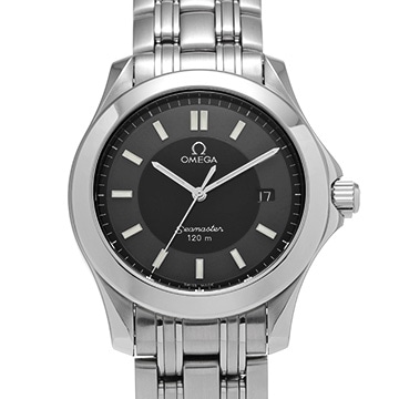 オメガ シーマスター 120 クォーツ 2511.52 ブラック メンズ 時計 【中古】【wristwatch】