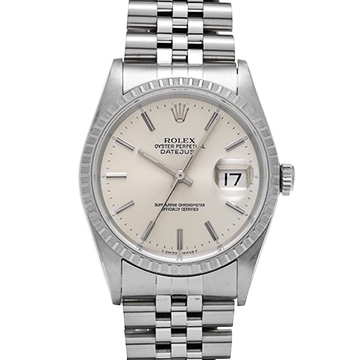 ロレックス デイトジャスト 16220 シルバー メンズ 時計 【中古】【wristwatch】