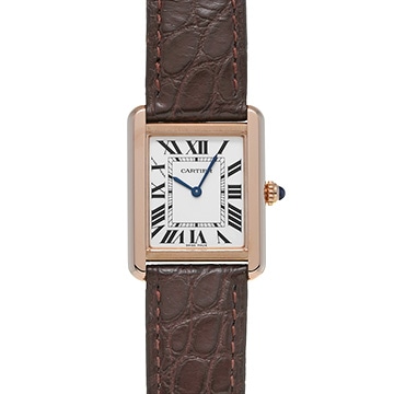 カルティエ タンク ソロ SM W5200024 シルバー レディース 時計 【中古】【wristwatch】