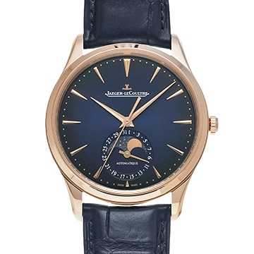 ジャガー ルクルト マスター ウルトラスリム ムーン Q1362580 ミッドナイトブルー メンズ 時計 【中古】【wristwatch】