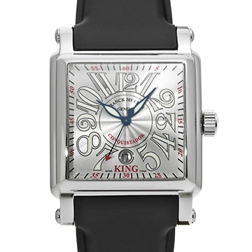 フランクミュラー コンキスタドール コルテス キング 10000SCKING シルバー メンズ 時計 【中古】【wristwatch】
