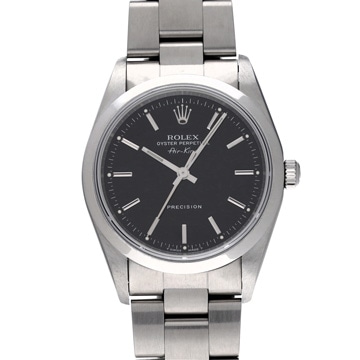 ロレックス エアキング 14000 ブラック メンズ 時計 【中古】【wristwatch】