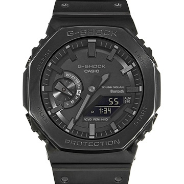 カシオ G-SHOCK GM-B2100シリーズ フルメタル GM-B2100D-1AJF ブラック メンズ 時計 【中古】【wristwatch】