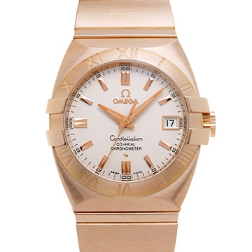 オメガ コンステレーション ダブルイーグル コーアクシャル 1101.30 シルバー メンズ 時計 【中古】【wristwatch】