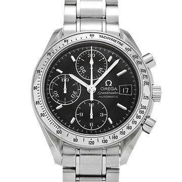 オメガ スピードマスター デイト 3513.50 ブラック メンズ 時計 【中古】【wristwatch】
