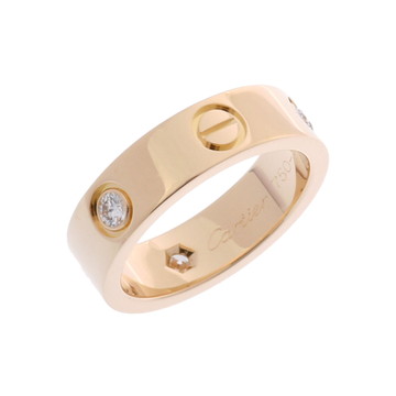 カルティエ ラブリング #55 3PD ゴールド K18イエローゴールド YG レディース ジュエリー 【中古】【jewelry】