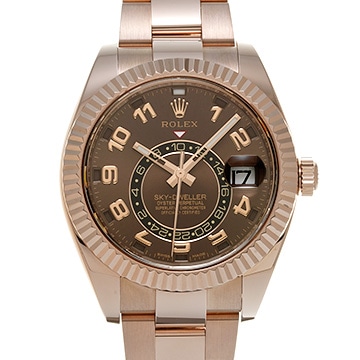 ロレックス スカイドゥエラー 326935 チョコレートブラウン メンズ 時計 【中古】【wristwatch】