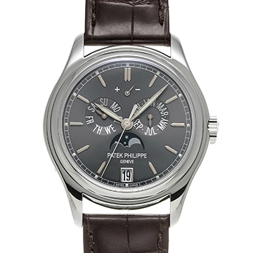 パテック フィリップ コンプリケーション アニュアルカレンダー 5146P-001 グレー メンズ 時計 【中古】【wristwatch】