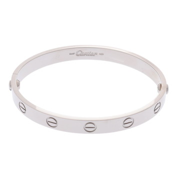 カルティエ ラブブレスレット #16 旧型 シルバー K18ホワイトゴールド WG レディース ジュエリー 【中古】【jewelry】