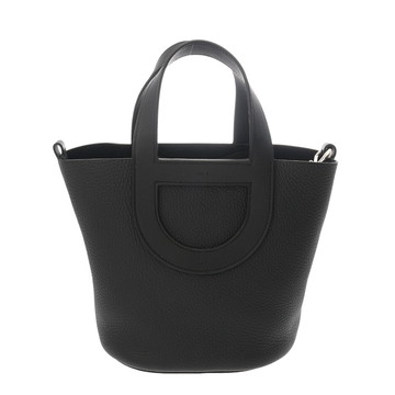 エルメス インザループ 18 ブラック トリヨンクレマンス/ヴォースイフト レディース バッグ 【未使用】【bag】