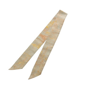 エルメス ツイリー L AIR DE GINZA 2006 マルチカラー シルク100％ レディース 【中古】【other】