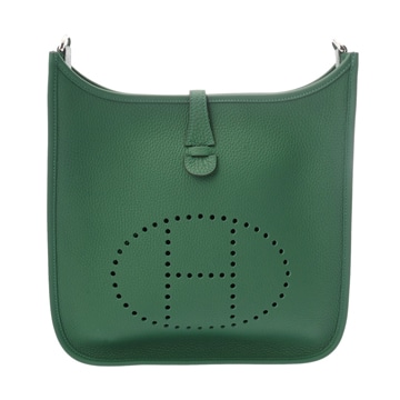 エルメス エヴリン3 PM ヴェールモワイヤン トリヨンクレマンス レディース バッグ 【未使用】【bag】