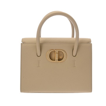 ディオール サントノレ ミディアム 30MONTAIGNE ベージュ M9321UMBA グレインカーフ レディース バッグ 【中古】【bag】