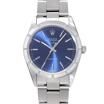 ロレックス エアキング 14010 ブルー メンズ 時計 【中古】【wristwatch】
