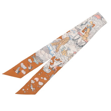 エルメス ツイリー SUR MON NUAGE マルチカラー シルク100％ レディース 【新品】【other】