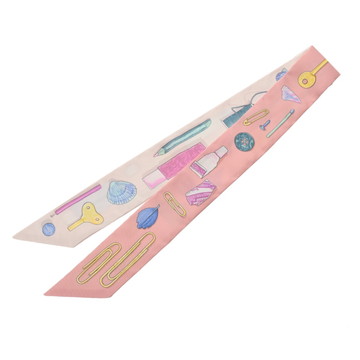 エルメス ツイリー IN THE POCKET ピンク系/マルチカラー シルク100％ レディース 【新品】【other】