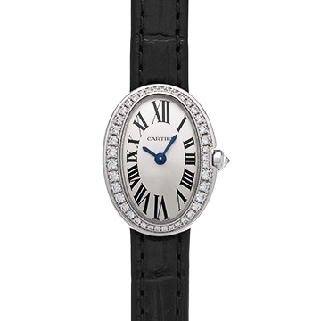 カルティエ ミニベニュワール WB520027 シルバー レディース 時計 【中古】【wristwatch】