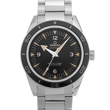 オメガ シーマスター 300 マスターコーアクシャル 233.30.41.21.01.001 ブラック メンズ 時計 【中古】【wristwatch】