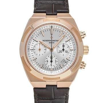 ヴァシュロン コンスタンタン オーバーシーズ クロノグラフ 5500V/000R-B074 シルバー メンズ 時計 【中古】【wristwatch】