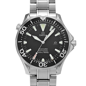 オメガ シーマスター プロフェッショナル 300 2264.50 ブラック メンズ 時計 【中古】【wristwatch】